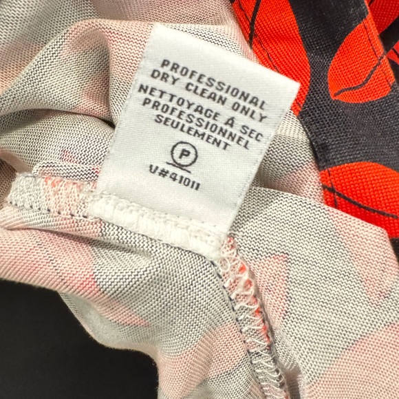 Diane Von Furstenburg Black Silk Jersey Wrap Dress With Red Lips Print - Picture 11 of 14